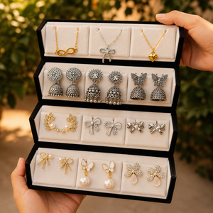 Mixed Jewelry Gift Box - Necklaces & Earrings Set