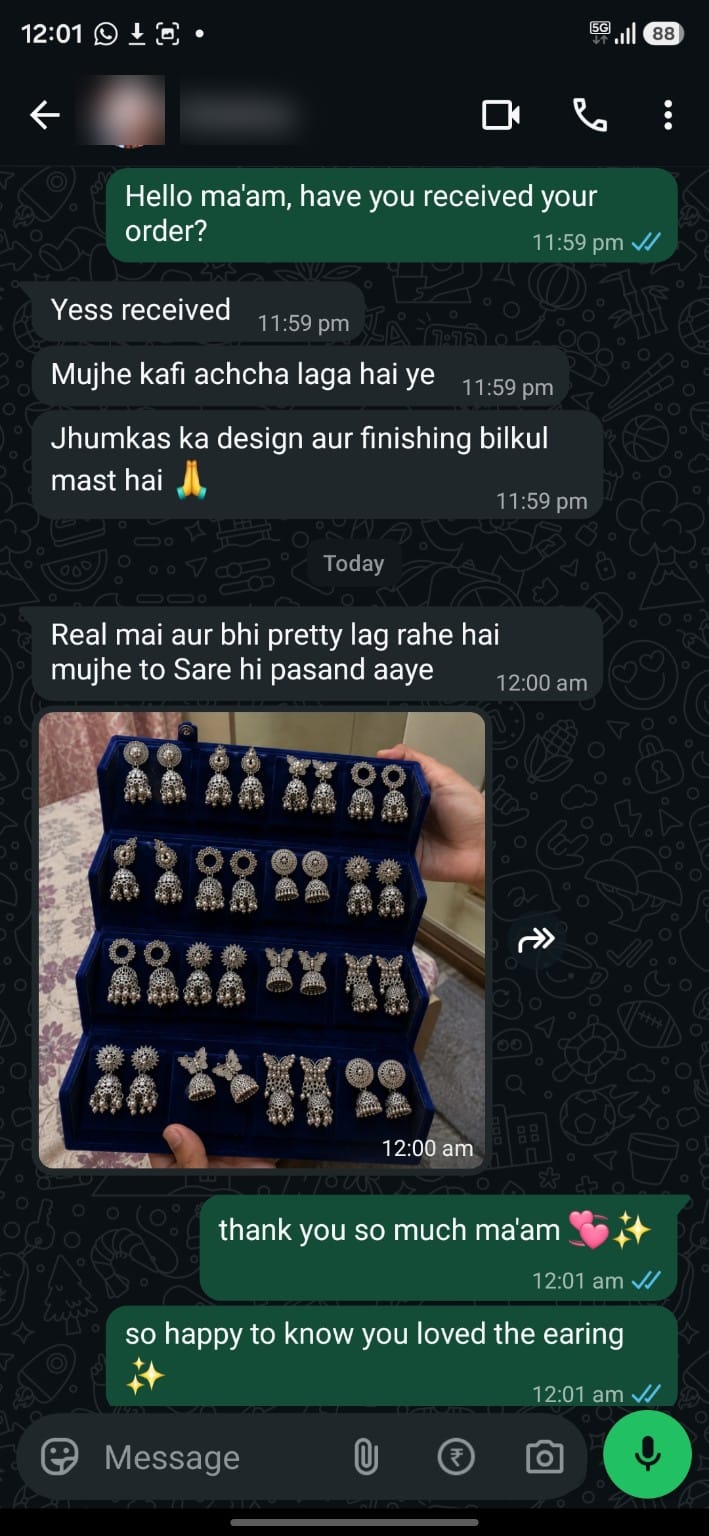 Customer review screenshot
